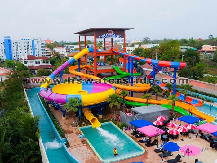 space bowl water slide
