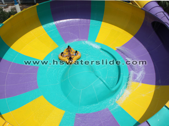 space bowl water slide