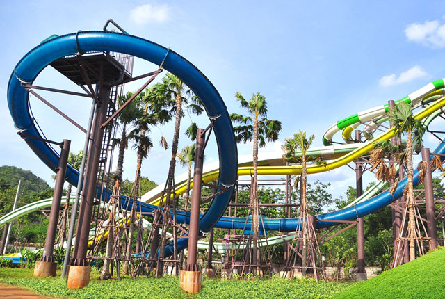 water slide