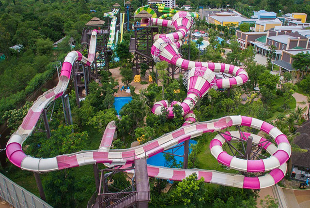 water slide